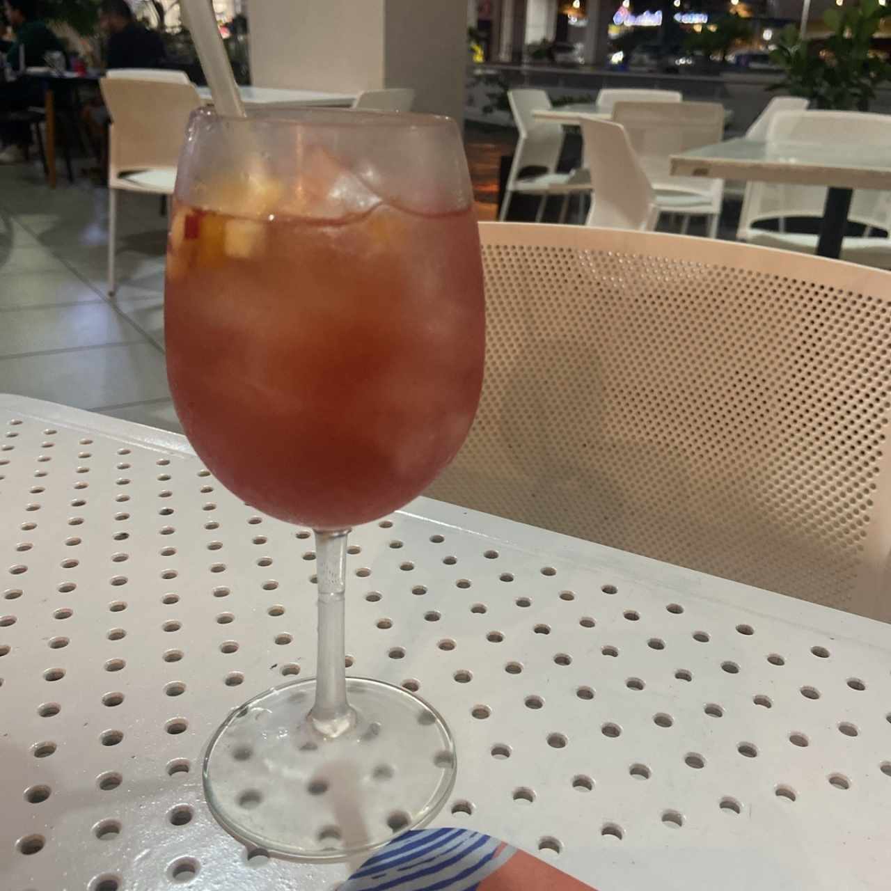 Sangría rosada