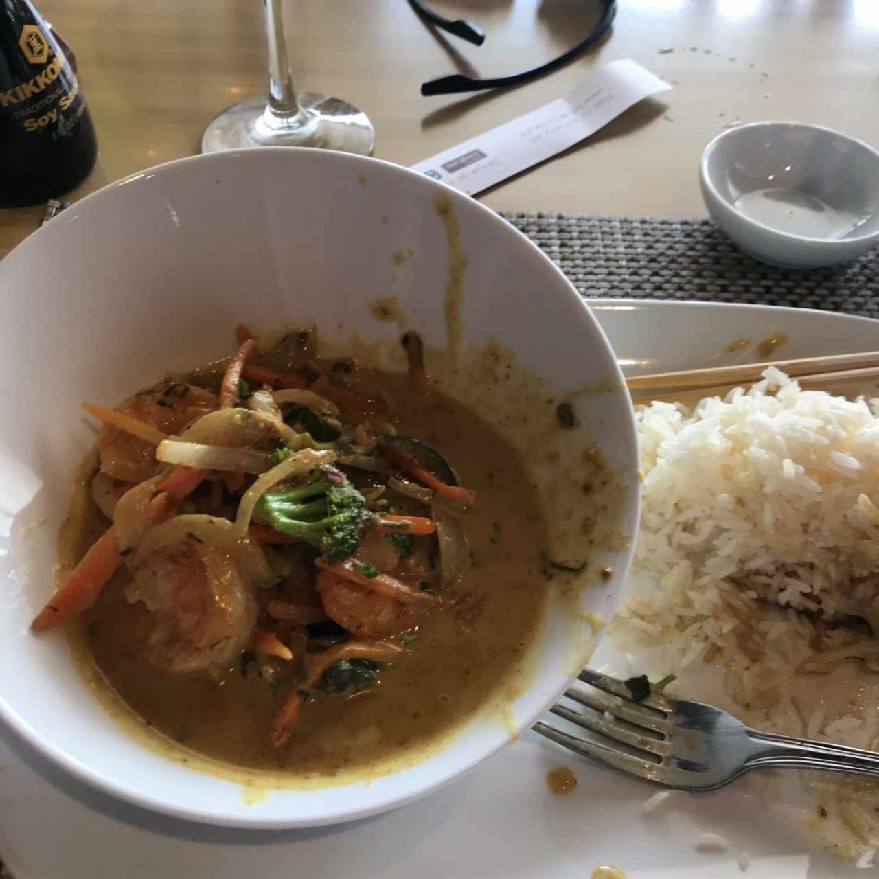 camarones al curry 