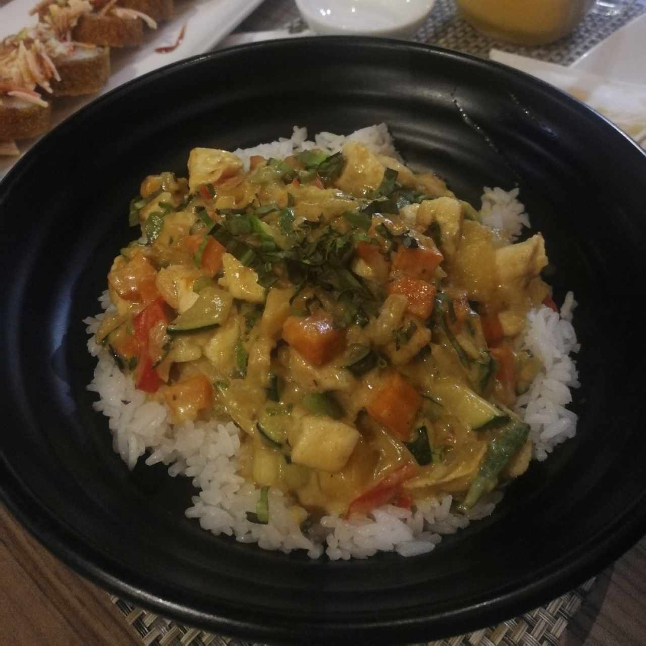 pollo al curry