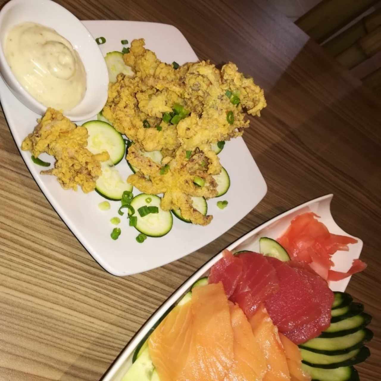 arañitas y sashimi