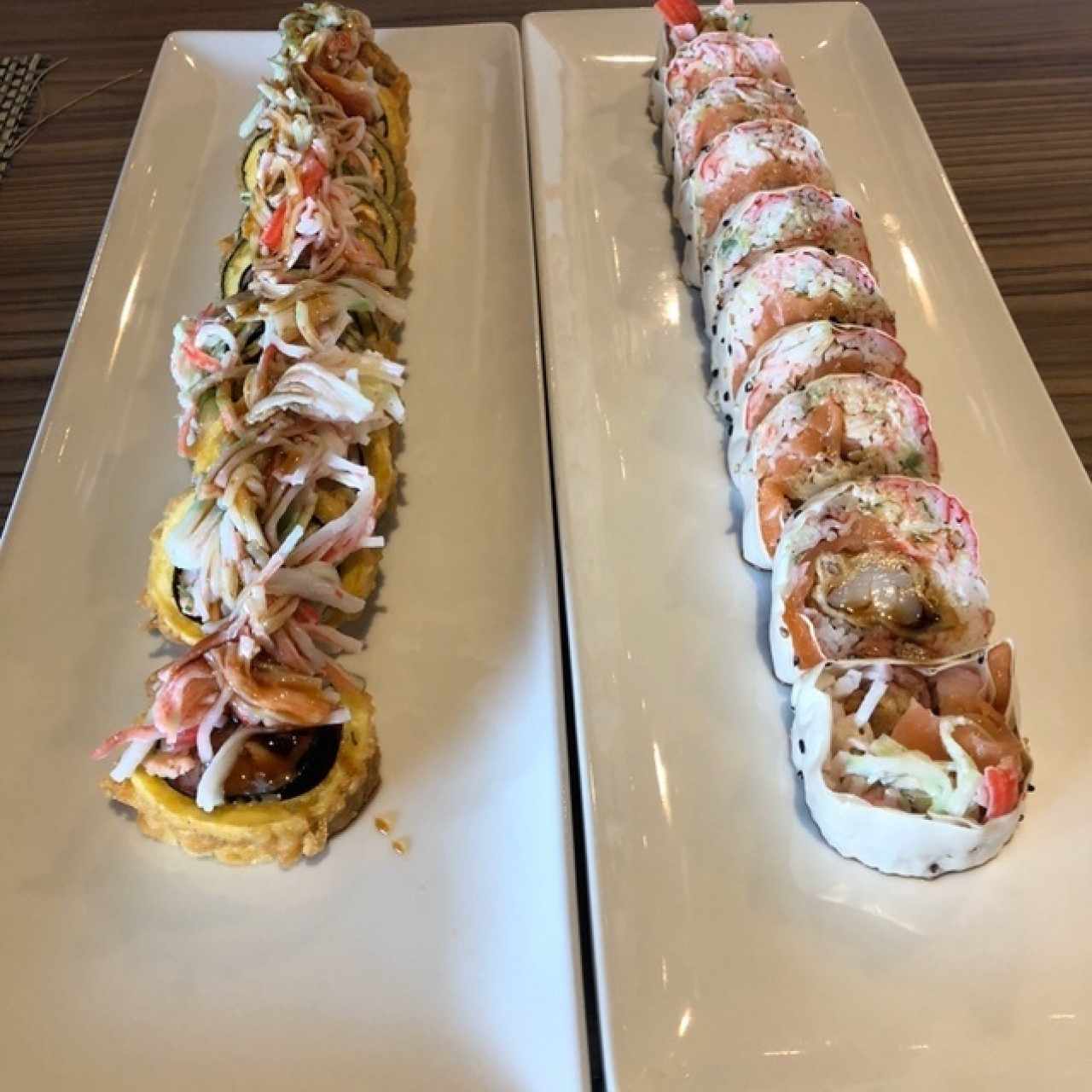 Dos clases de Roll sin Arroz! Bubai + Tropical