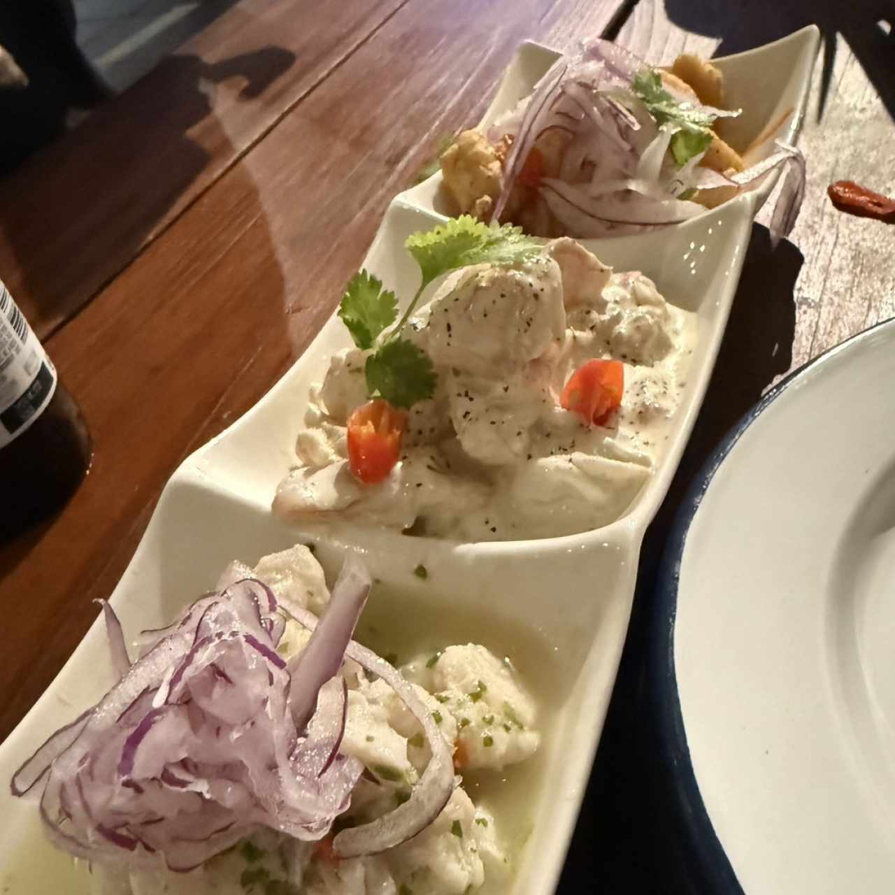 Ceviches - Trío de Ceviches