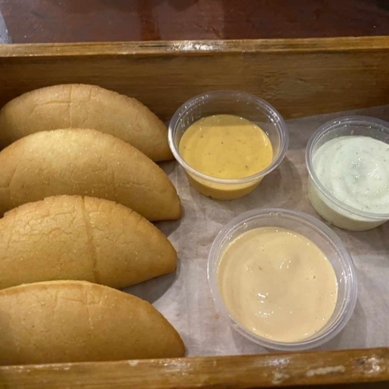 Empanaditas de pescado 