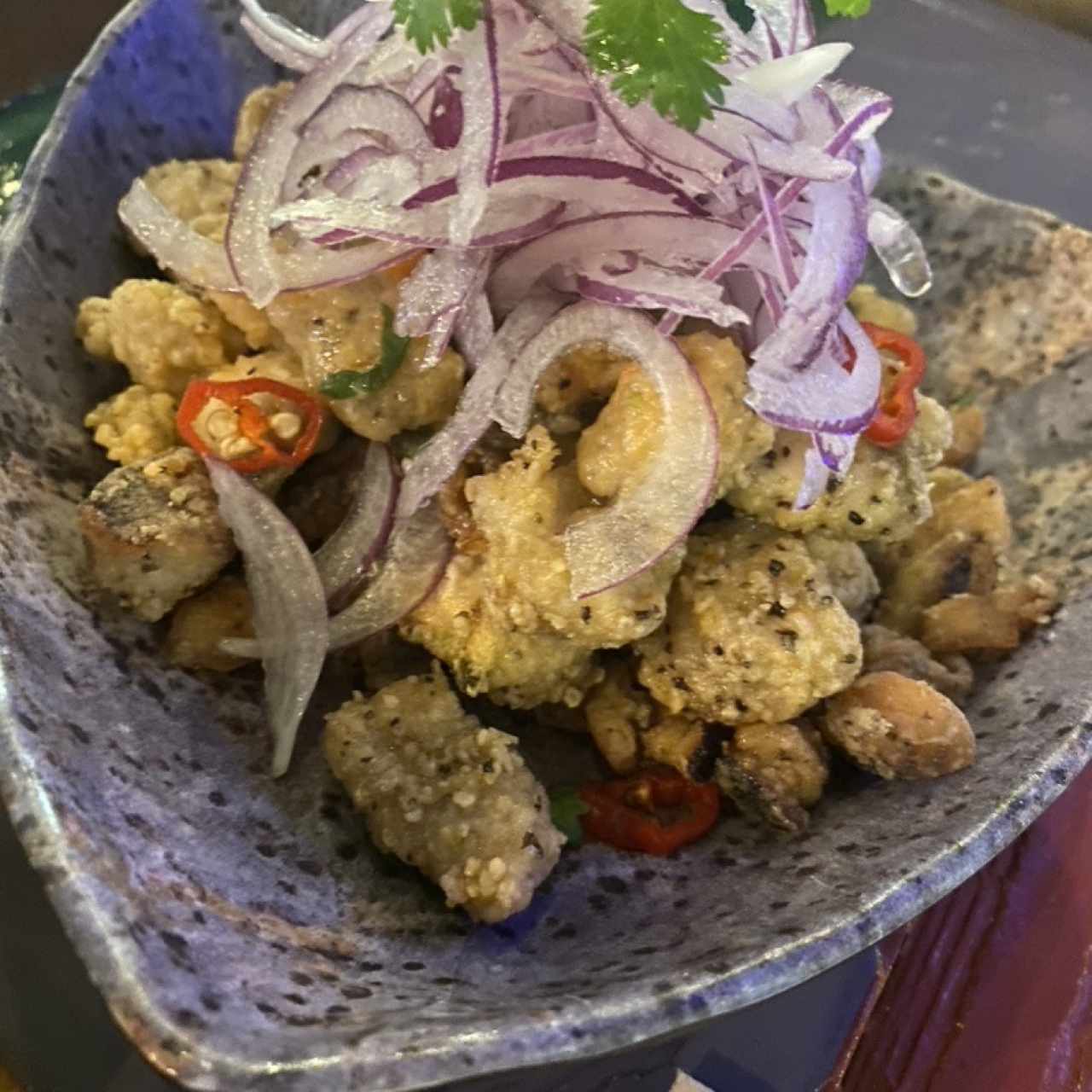 Ceviche frito
