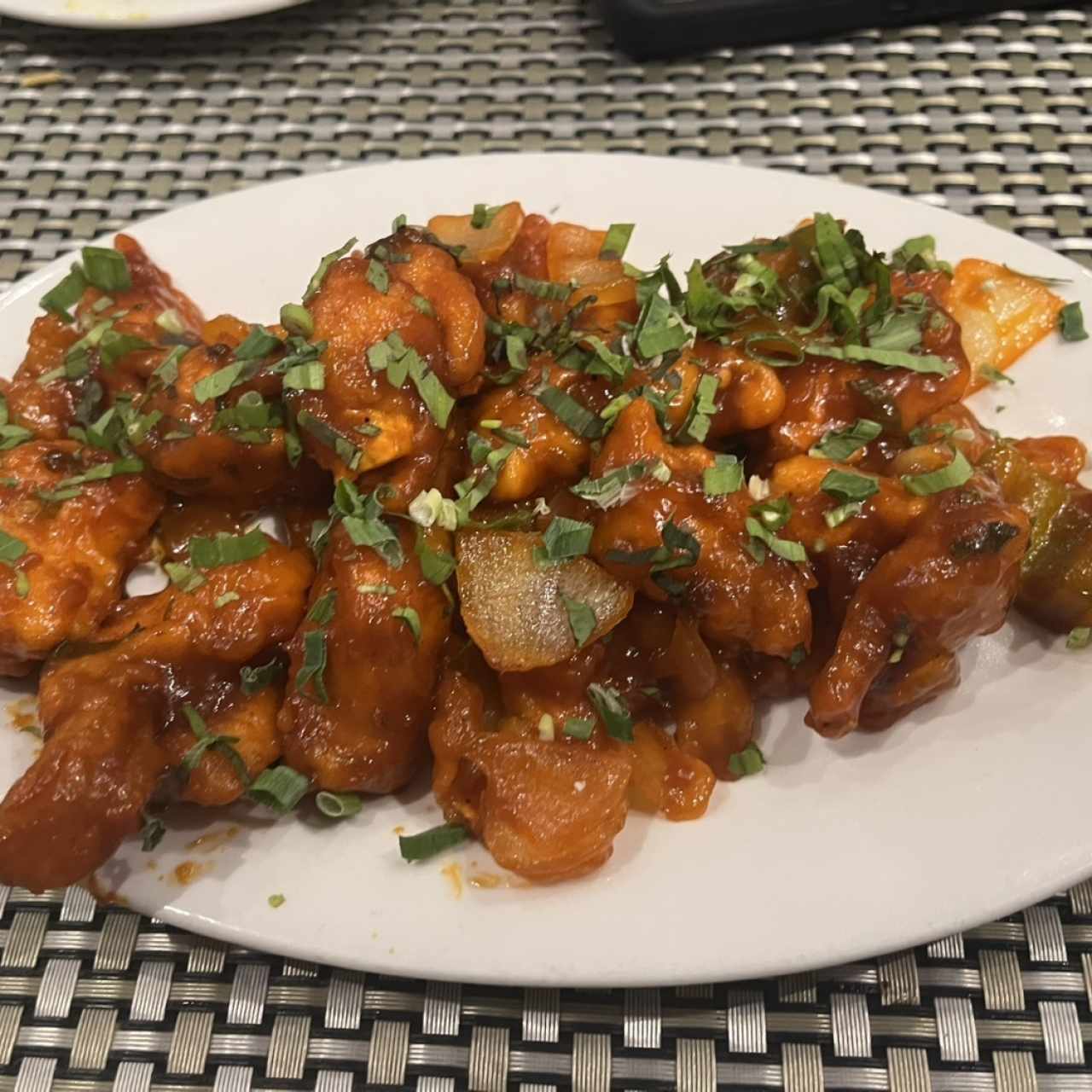 Oriental Menu - Pollo chilli