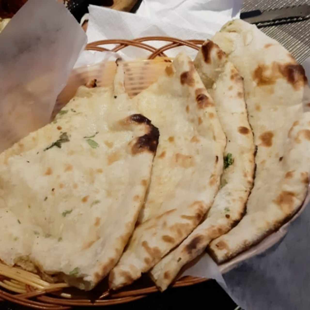 Cheese Garlic Naan