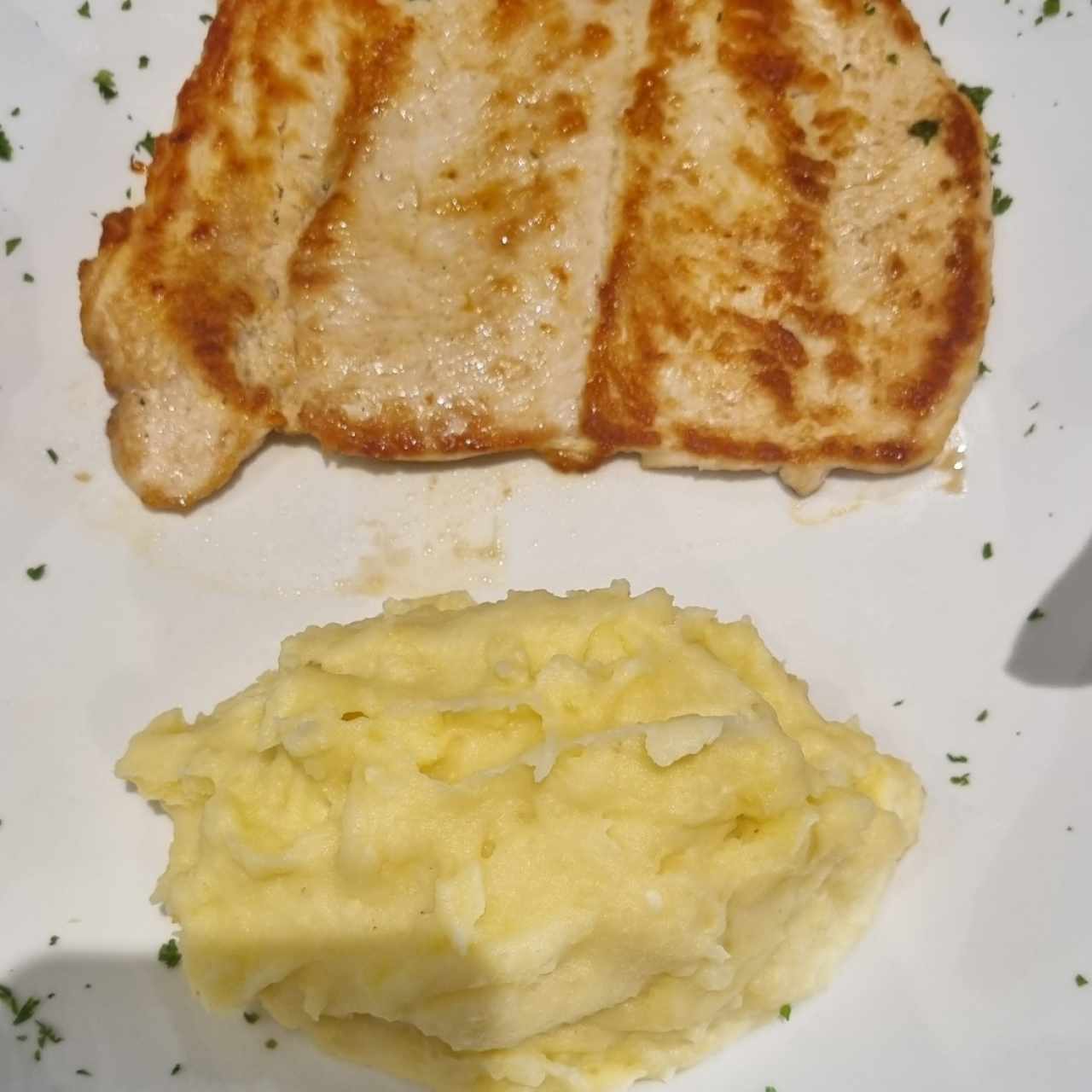 Pechuga de pollo a la plancha w/ Pure