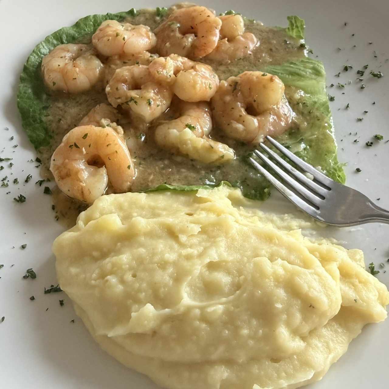Mariscos - Camarones al Ajillo