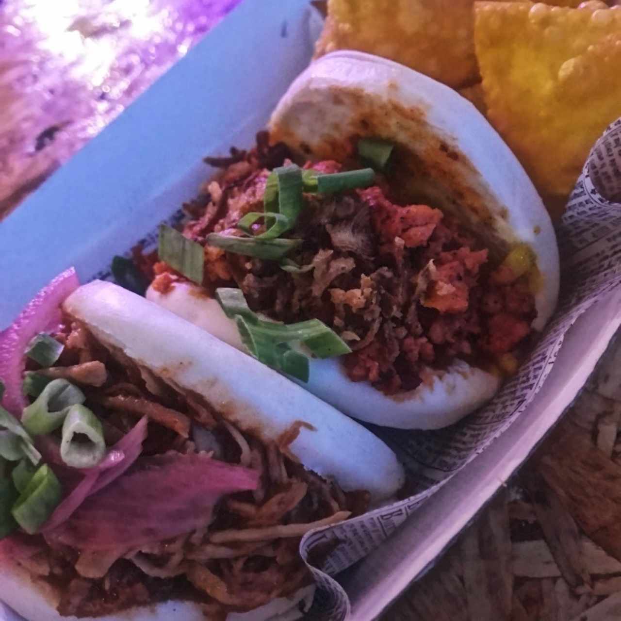 Bao de Chistorra y Puerco