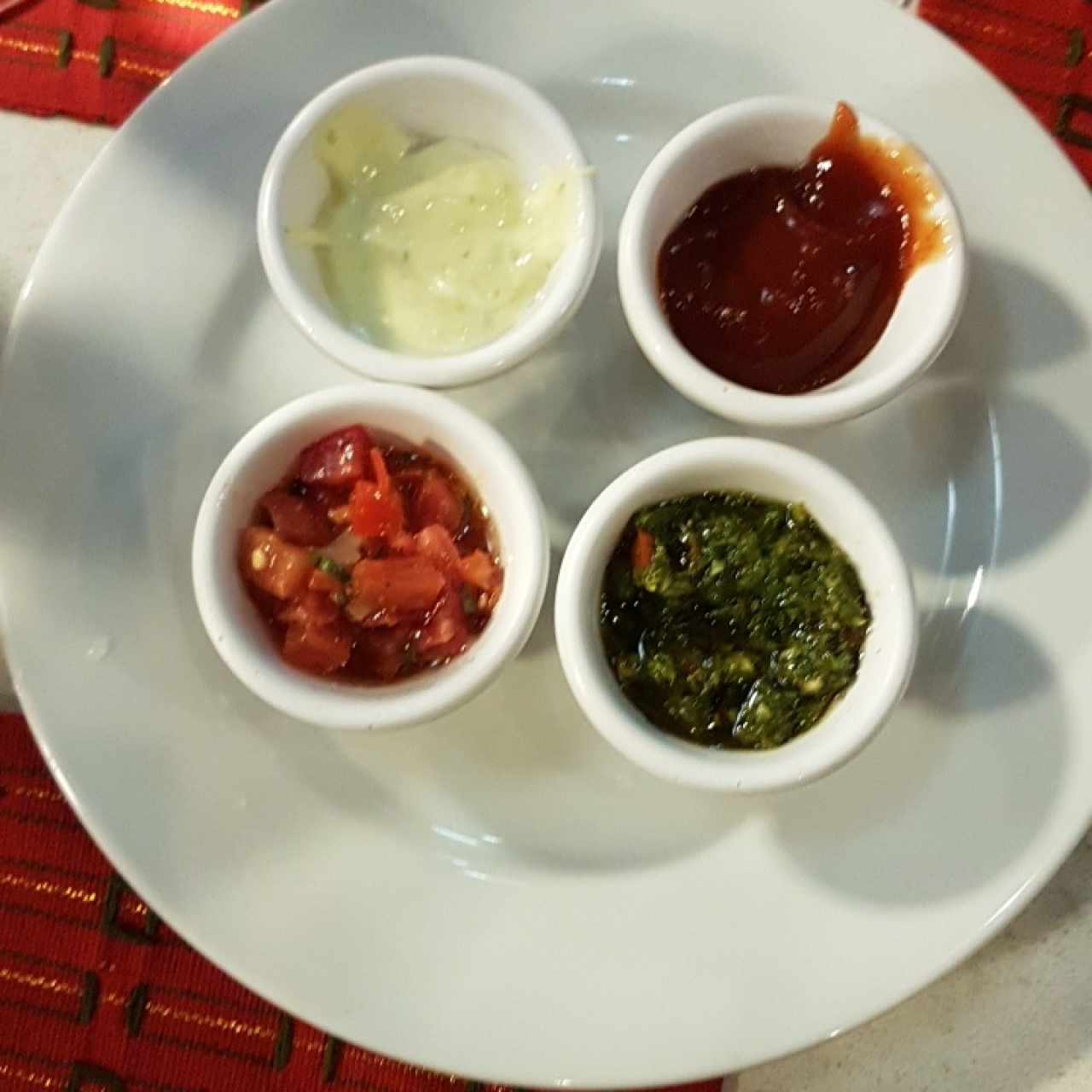 salsas y acompañamiento