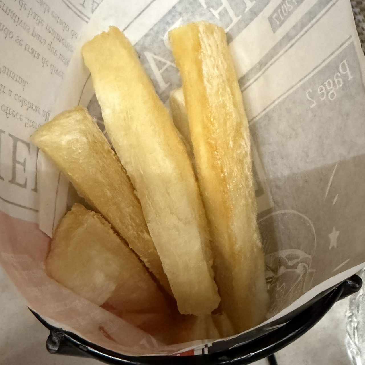 Guarniciones - Yuca frita