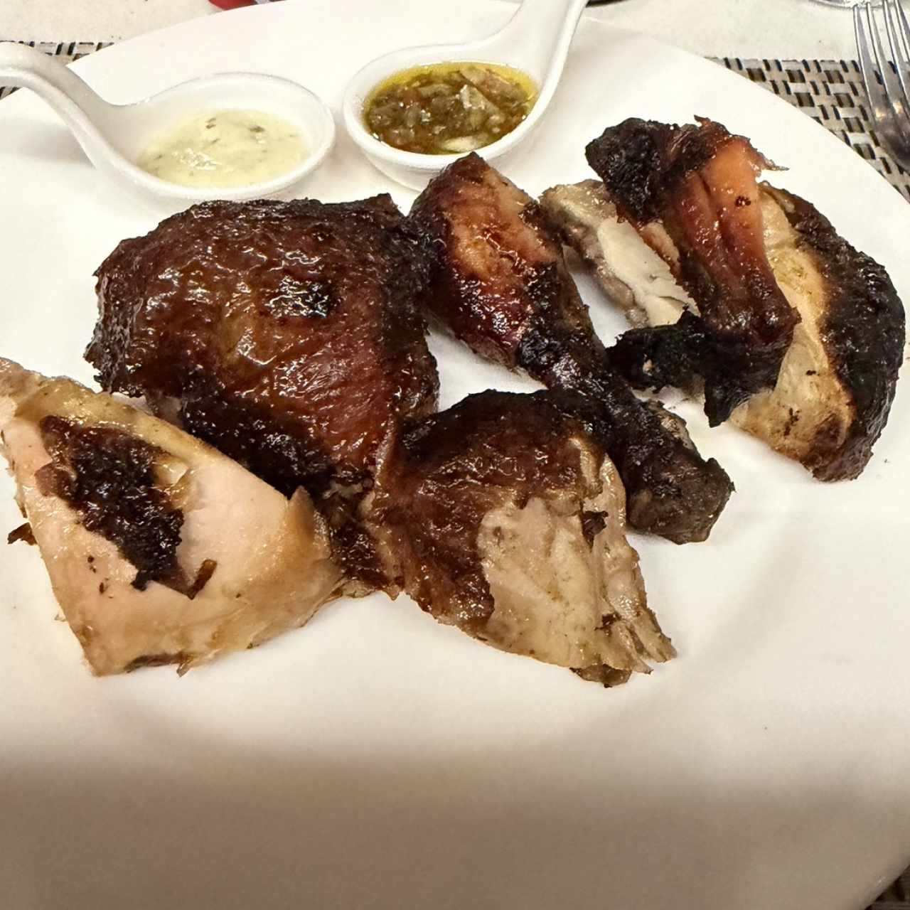 Pollo - Medio pollo asado