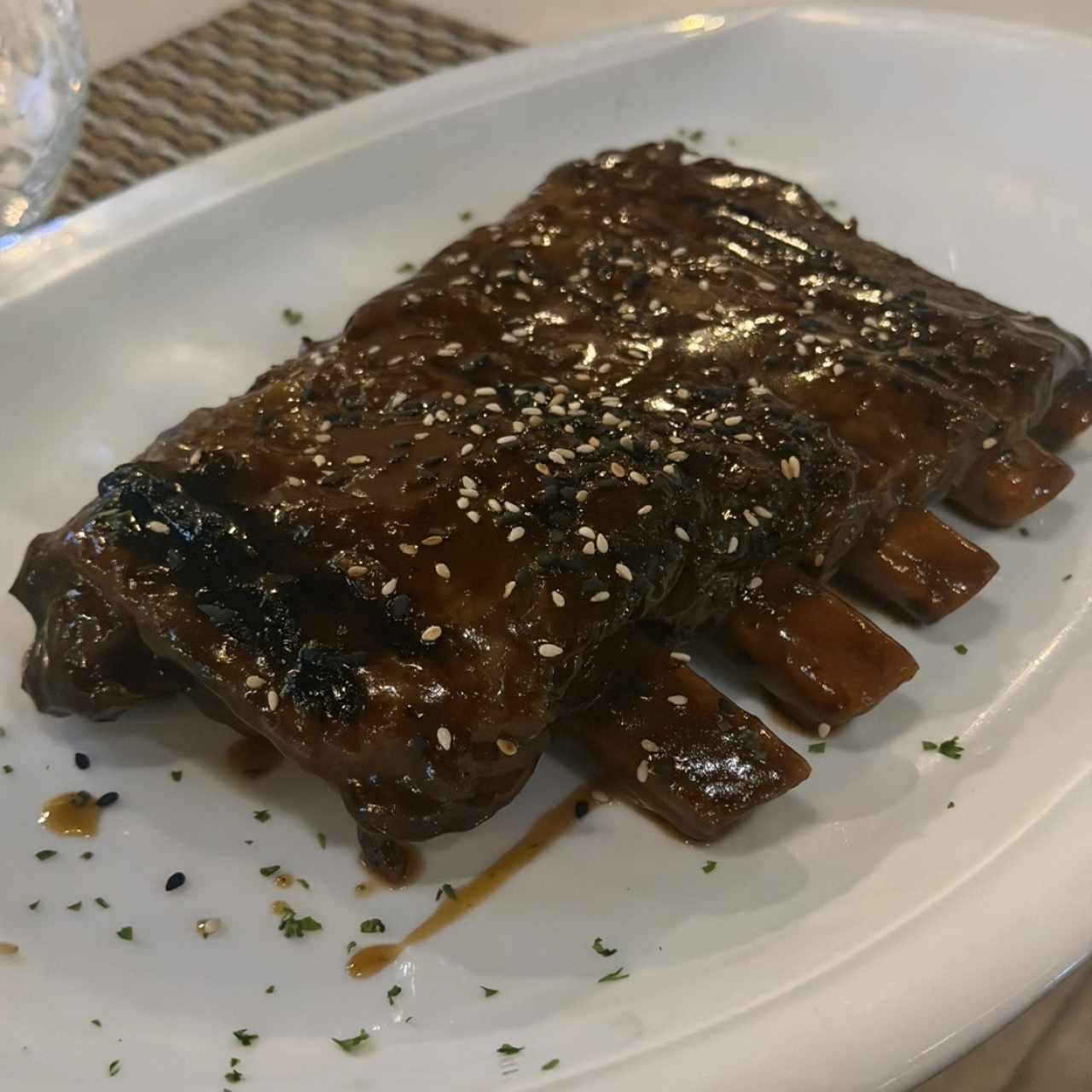 Costillas BBQ Baby Back
