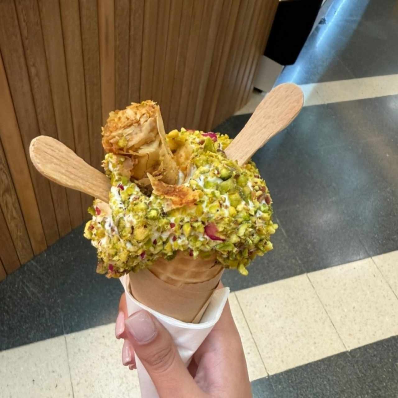 Helado árabe