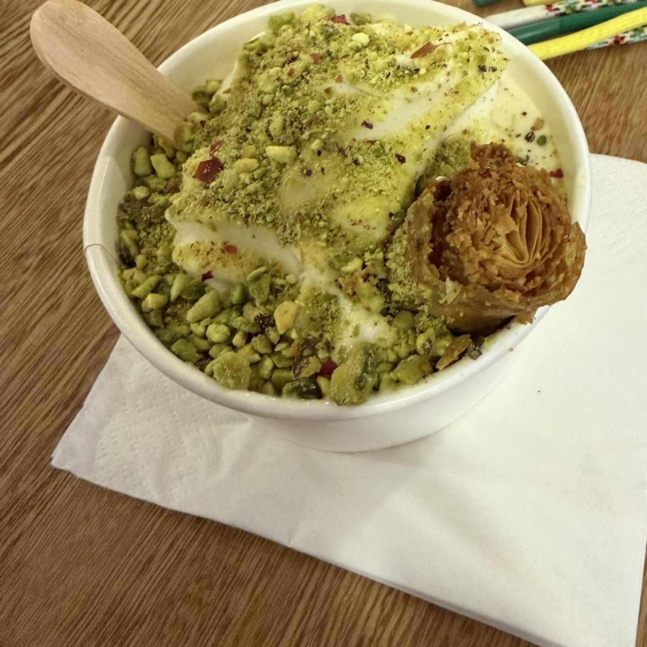 Helado arabe 