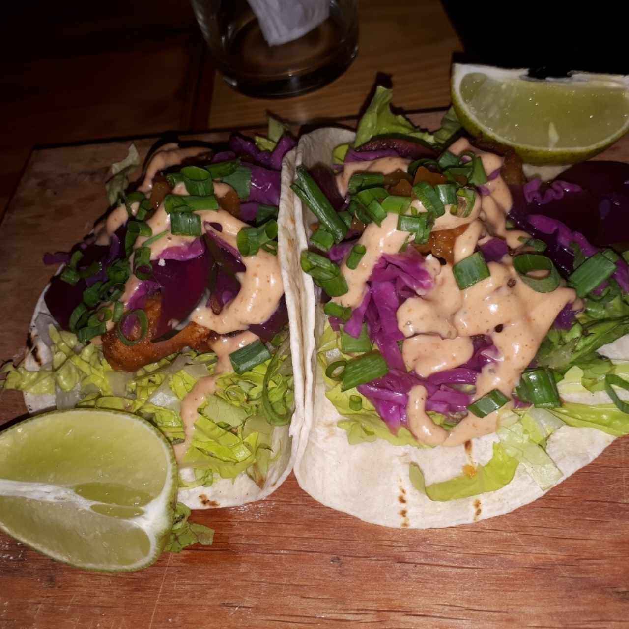 Entradas - Fish tacos