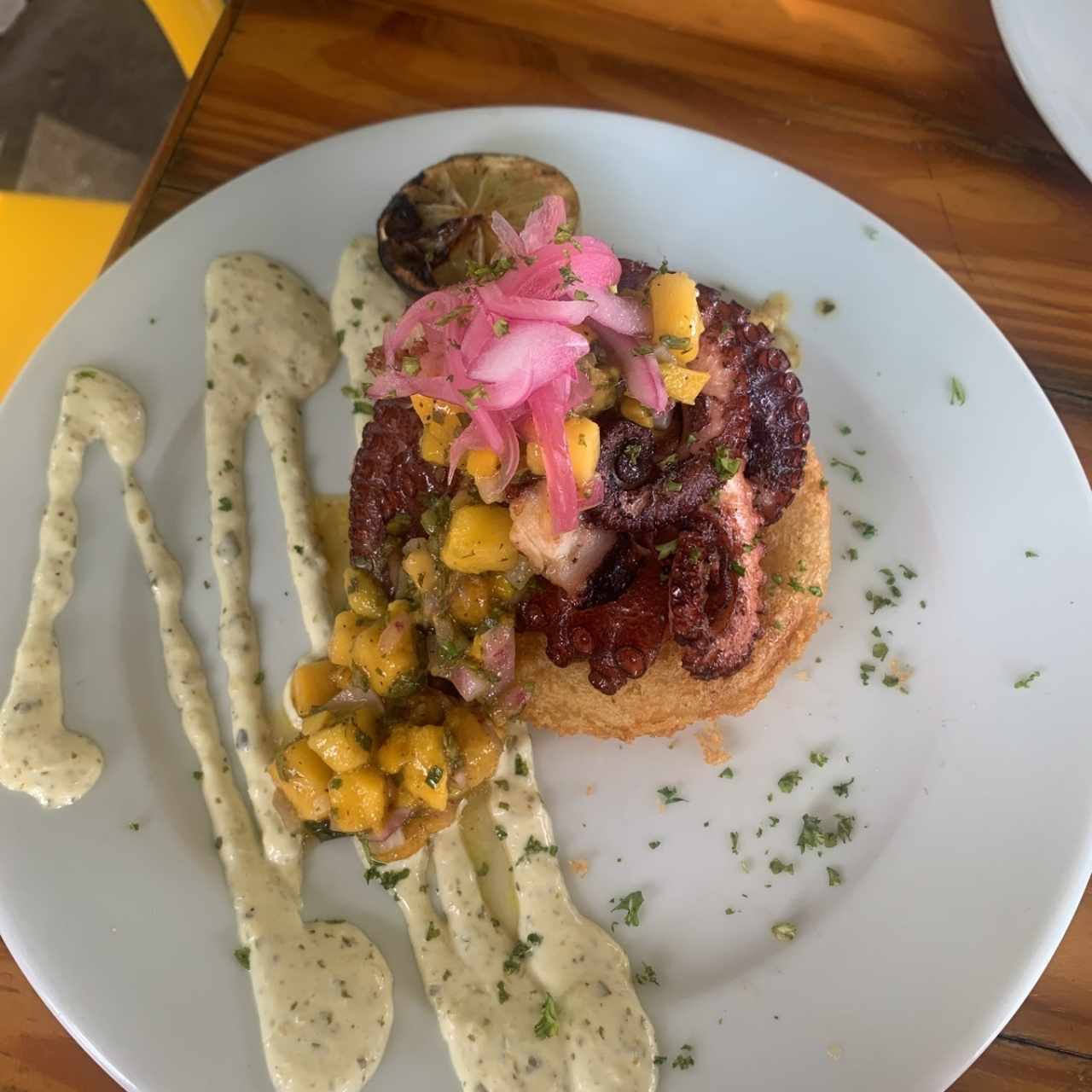 Platos Fuertes - Pulpo al Grill