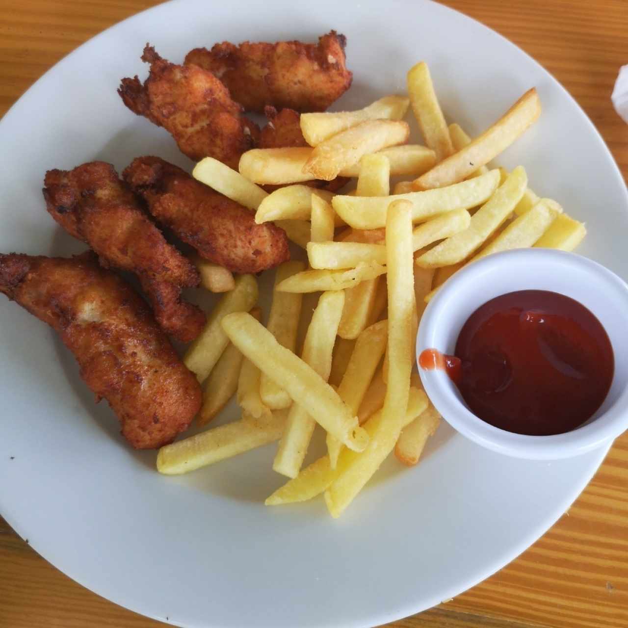 Deditos de pollo