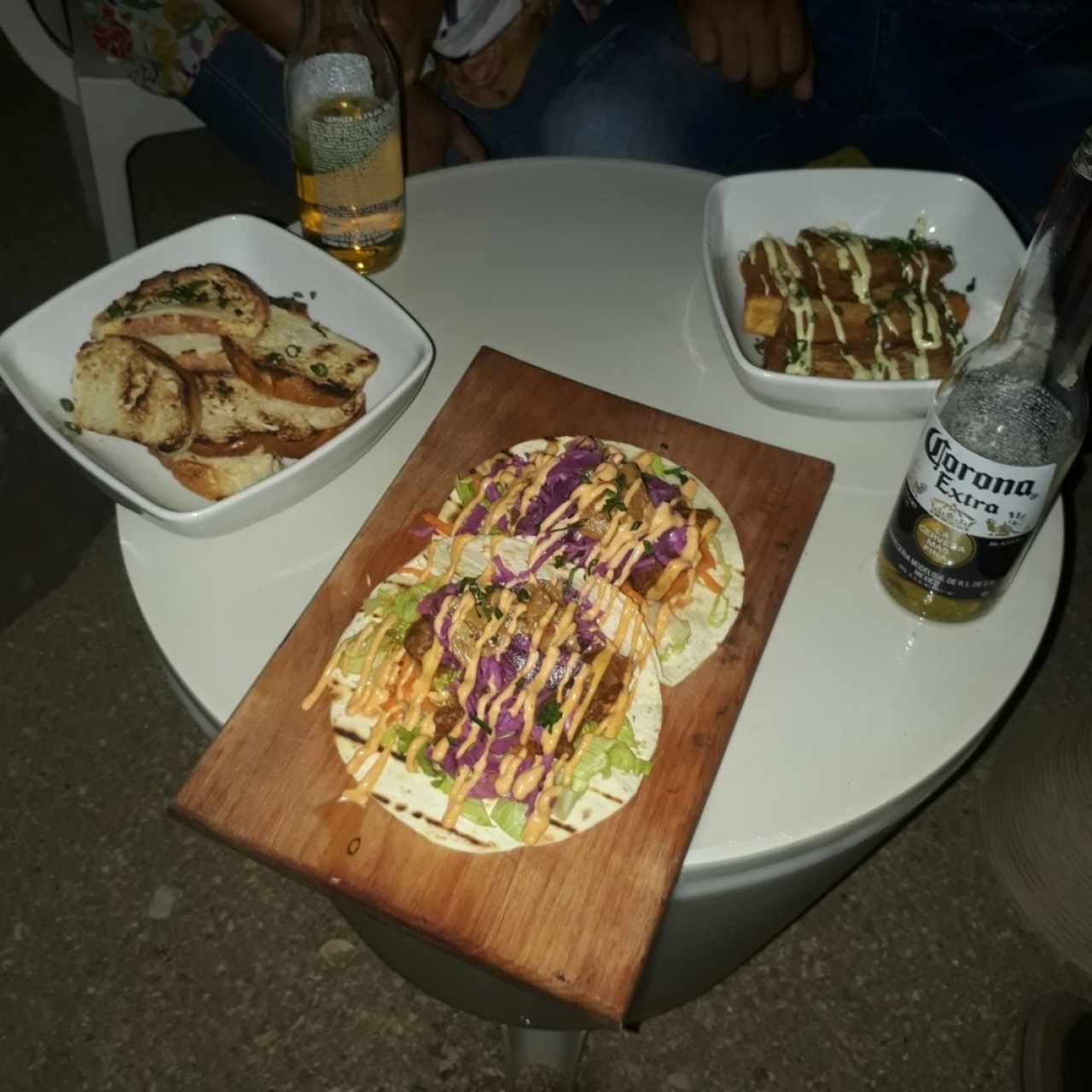 tacos de pescado excelente 