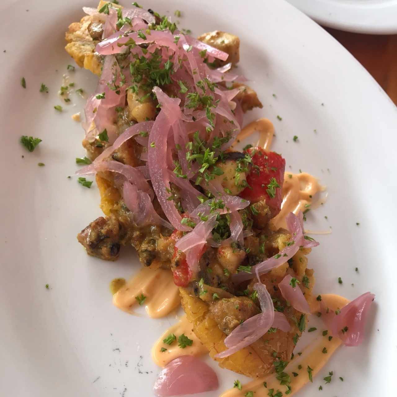 Entradas - Patacón monta'o