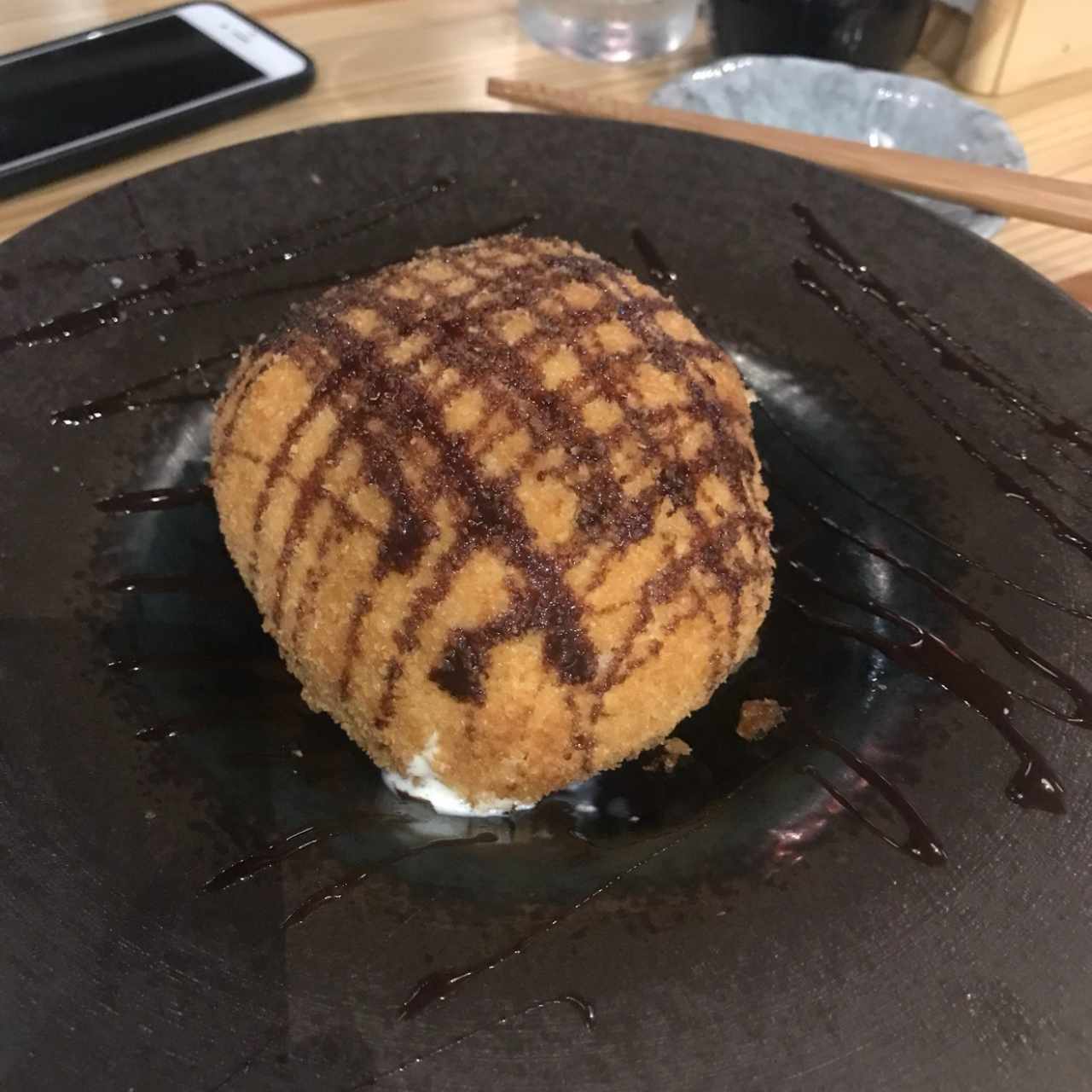 Postres - Helado frito