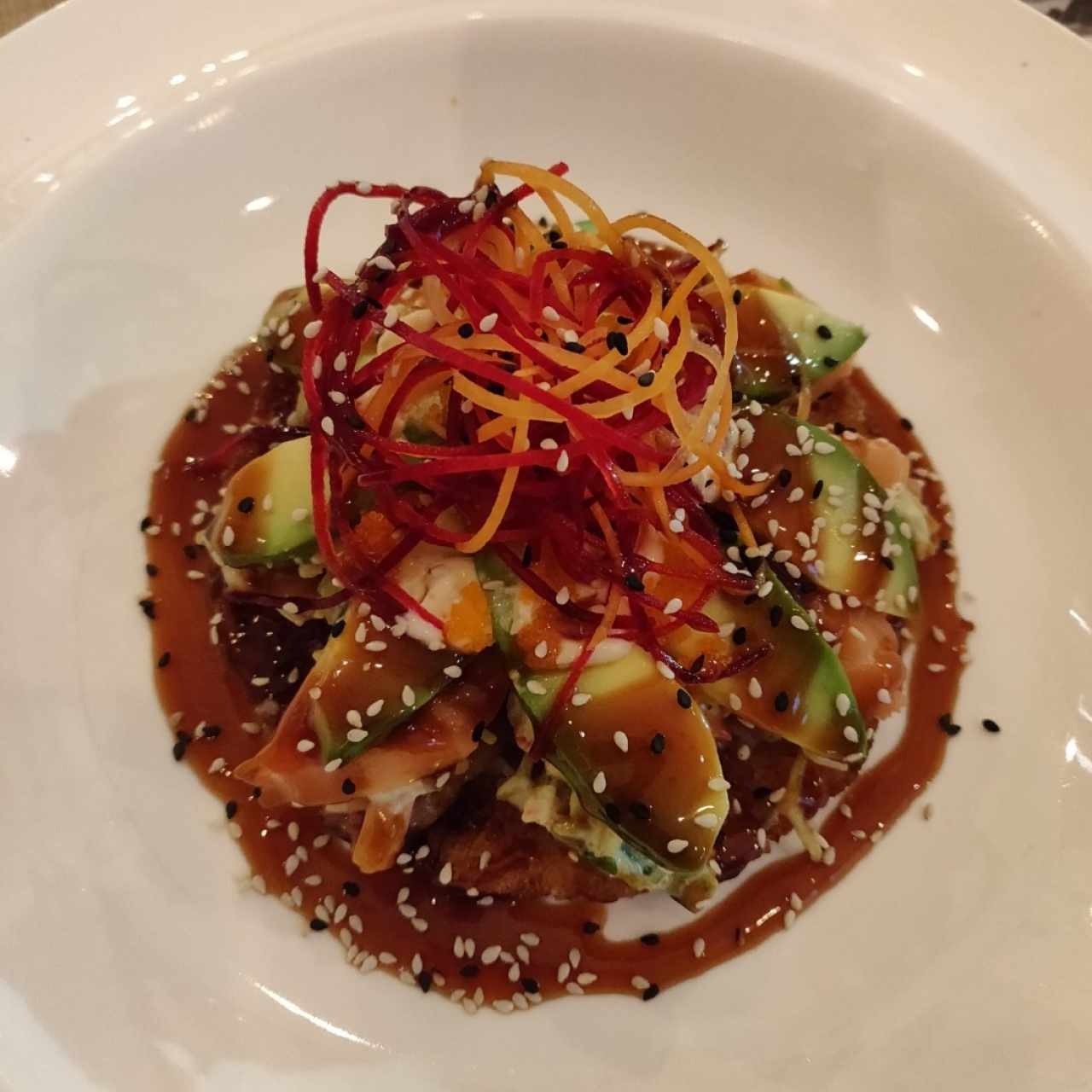 ENTRADAS/CARPACCIO - Sushi Pizza