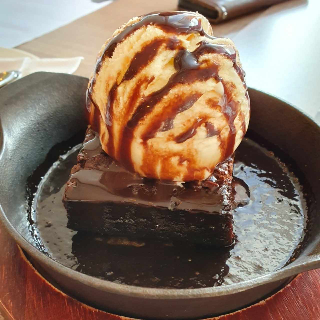Brownie & Vainilla Ice Cream