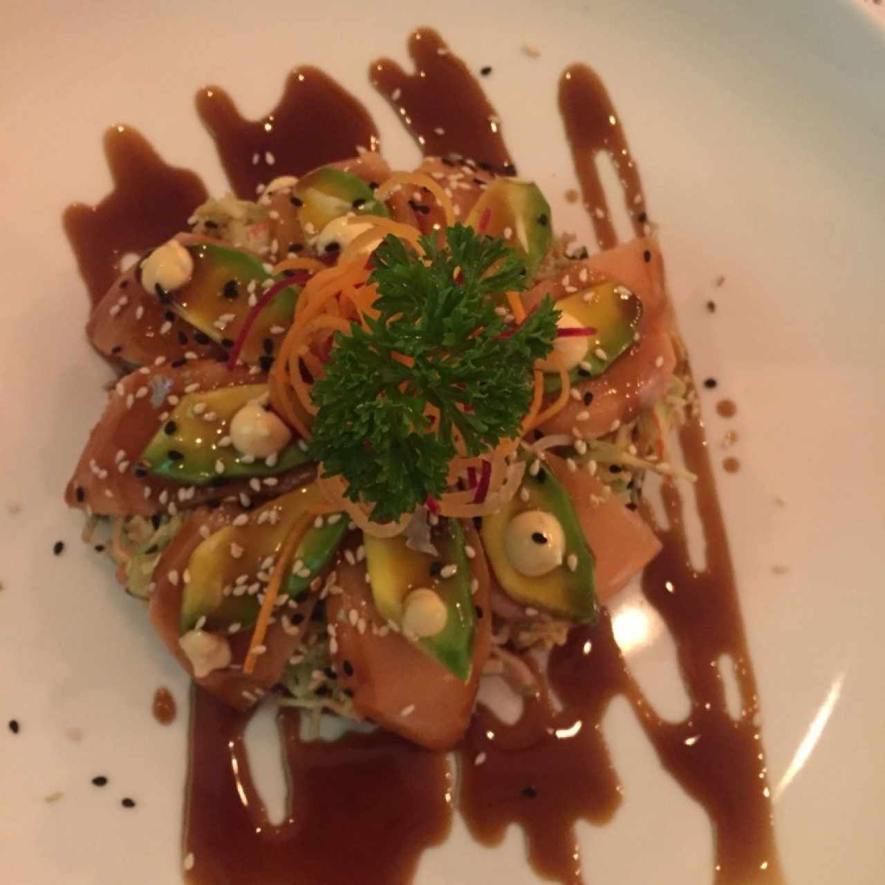 Entradas/Carpaccio - Sushi Pizza
