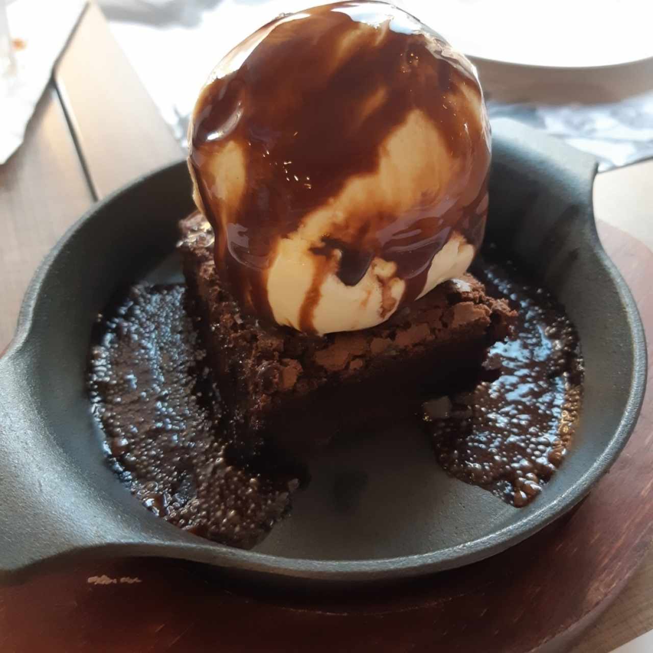 Brownie & Vainilla Ice Cream