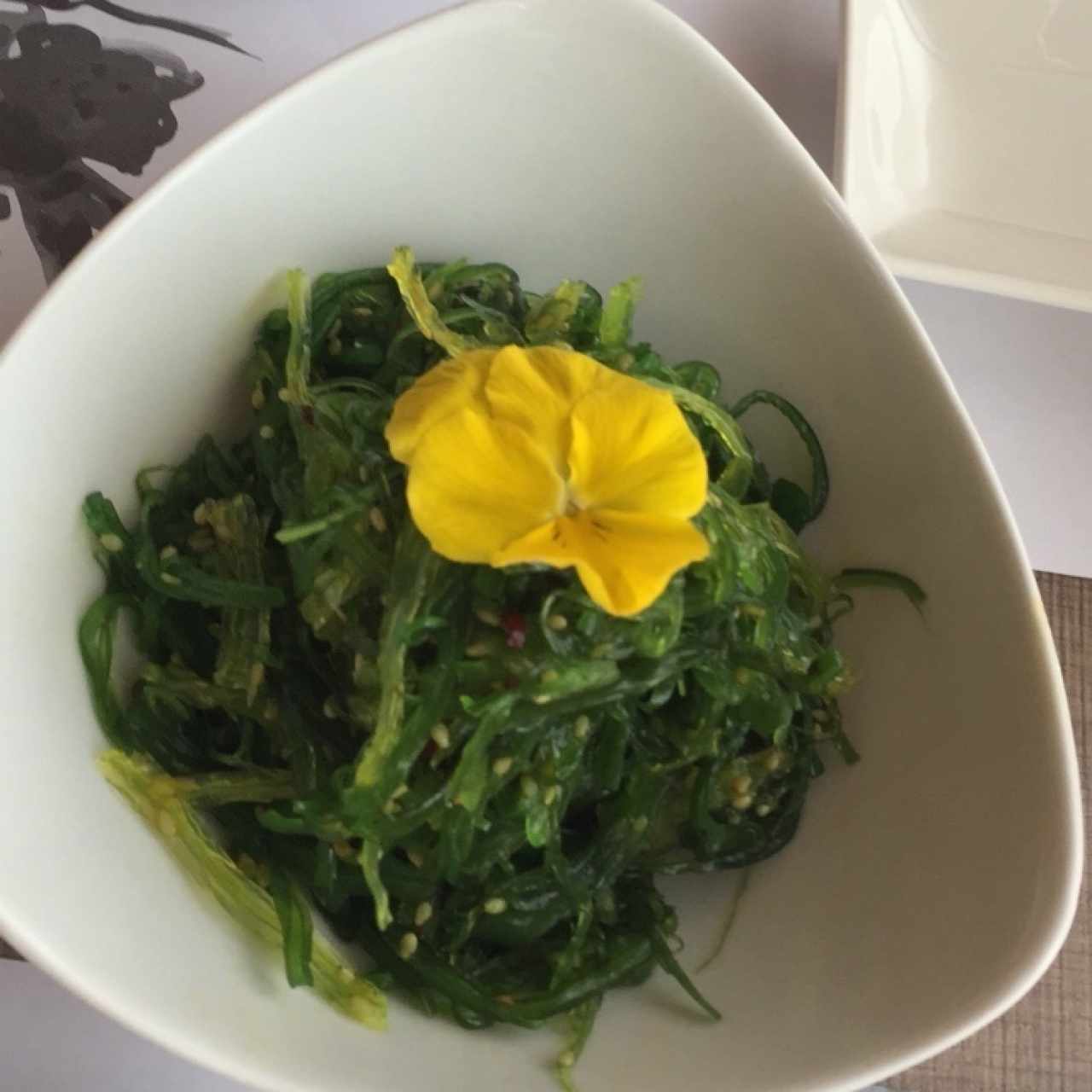 wakame , ensalada de algas