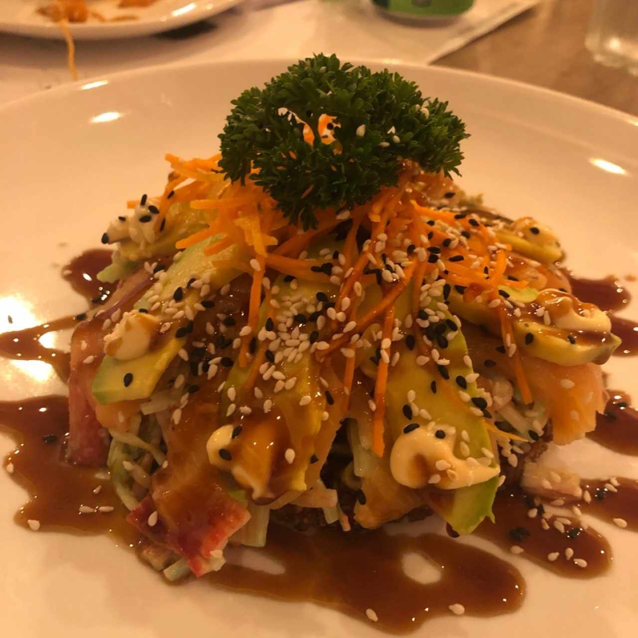 Entradas/Carpaccio - Sushi Pizza