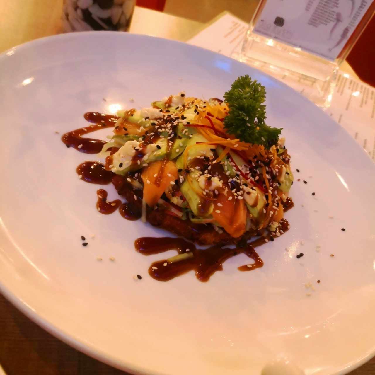 Entradas/Carpaccio - Sushi Pizza