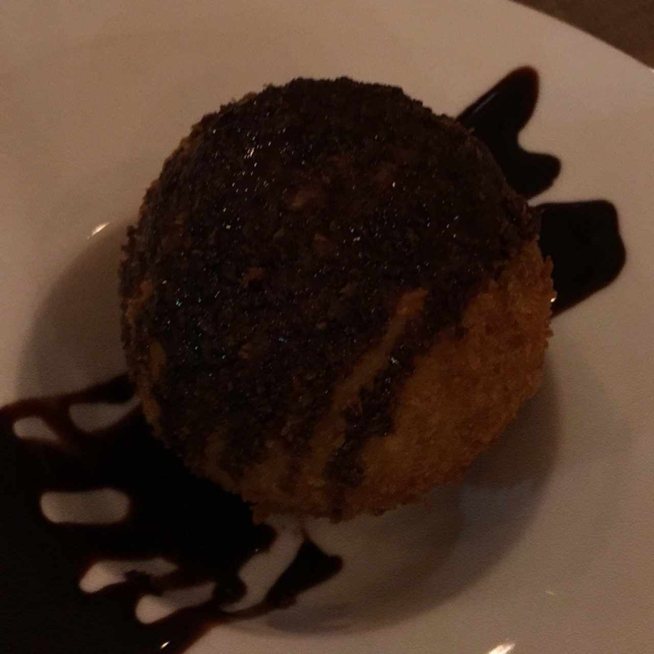 helado frito