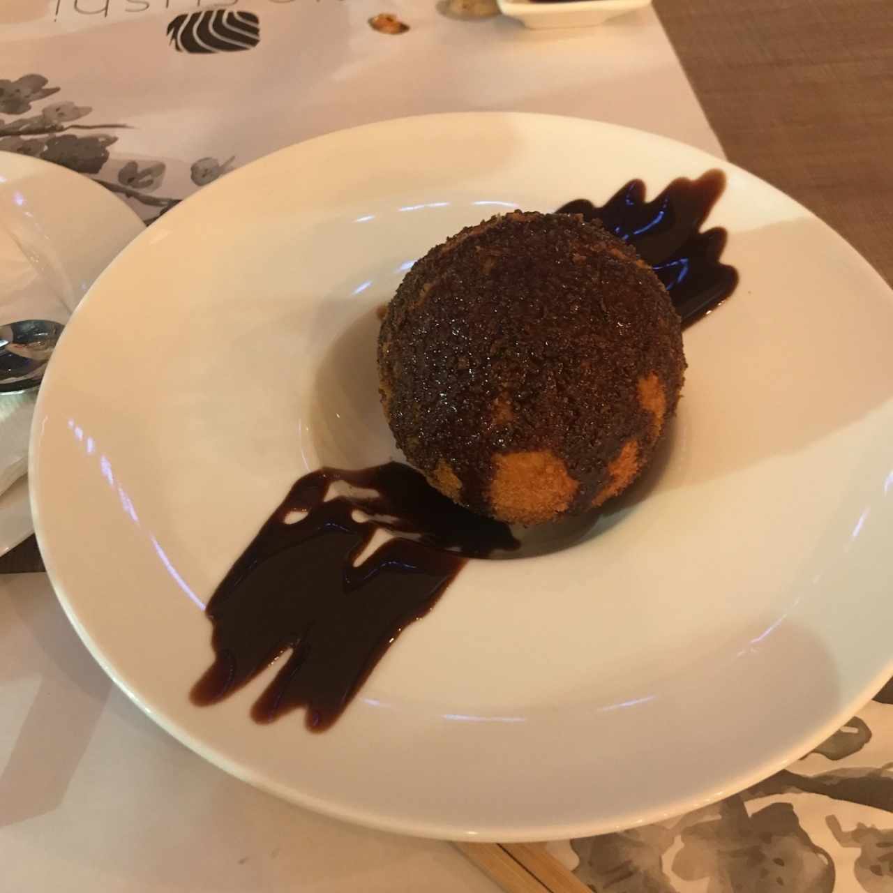 helado frito