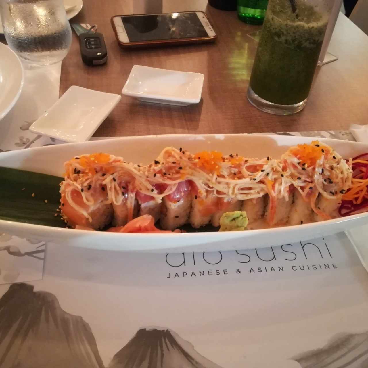 ROLLS - Sunset roll (10 piezas)