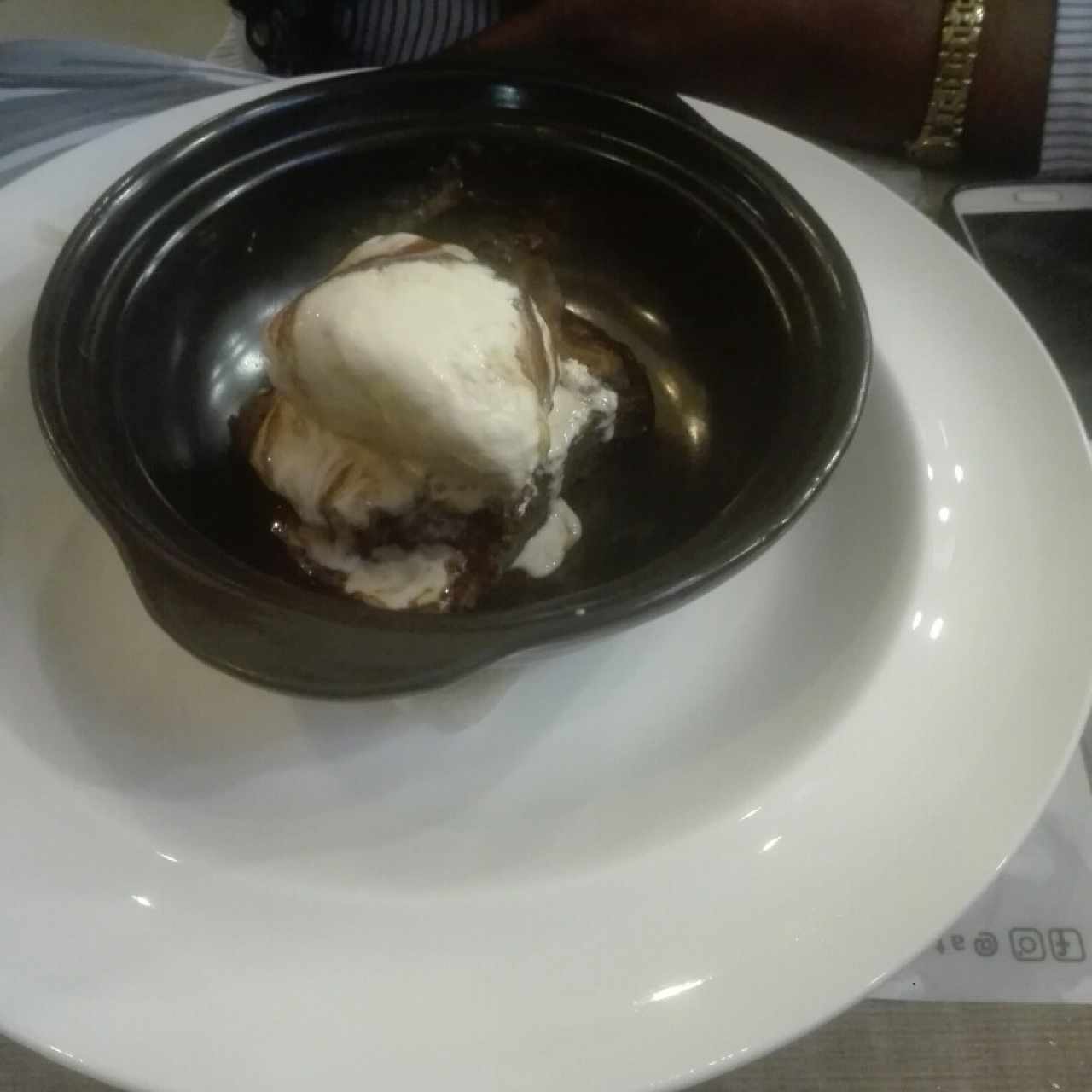 Brownie & Vainilla Ice Cream