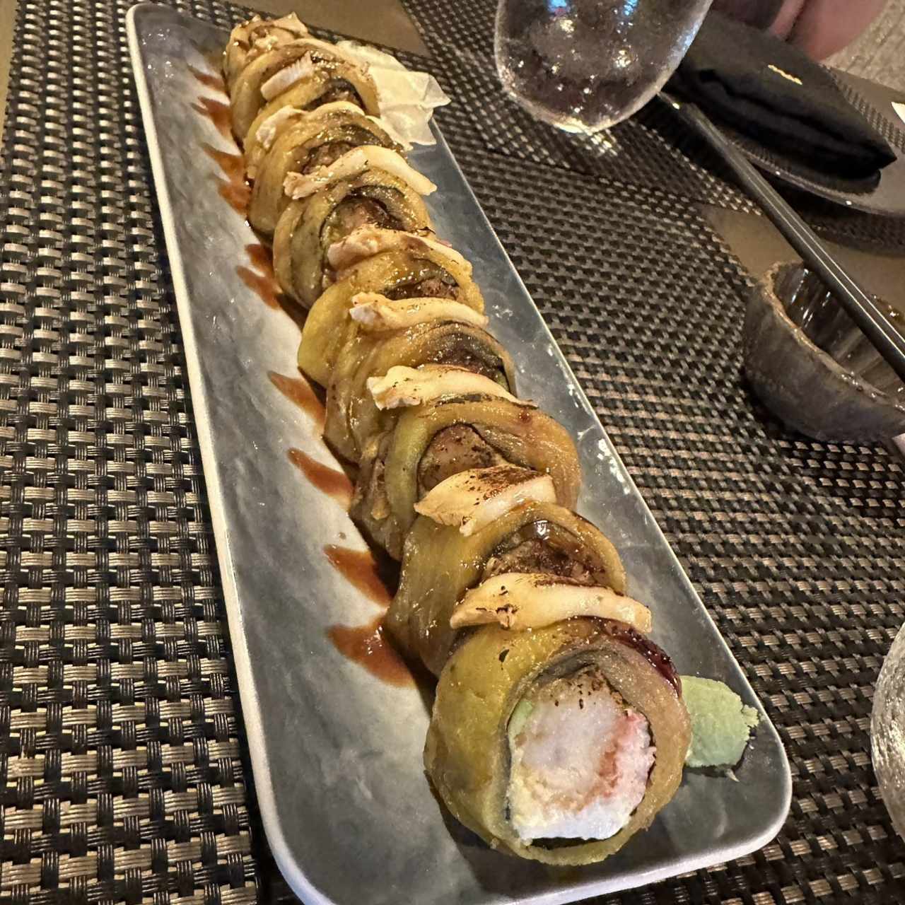 Roll con platano 