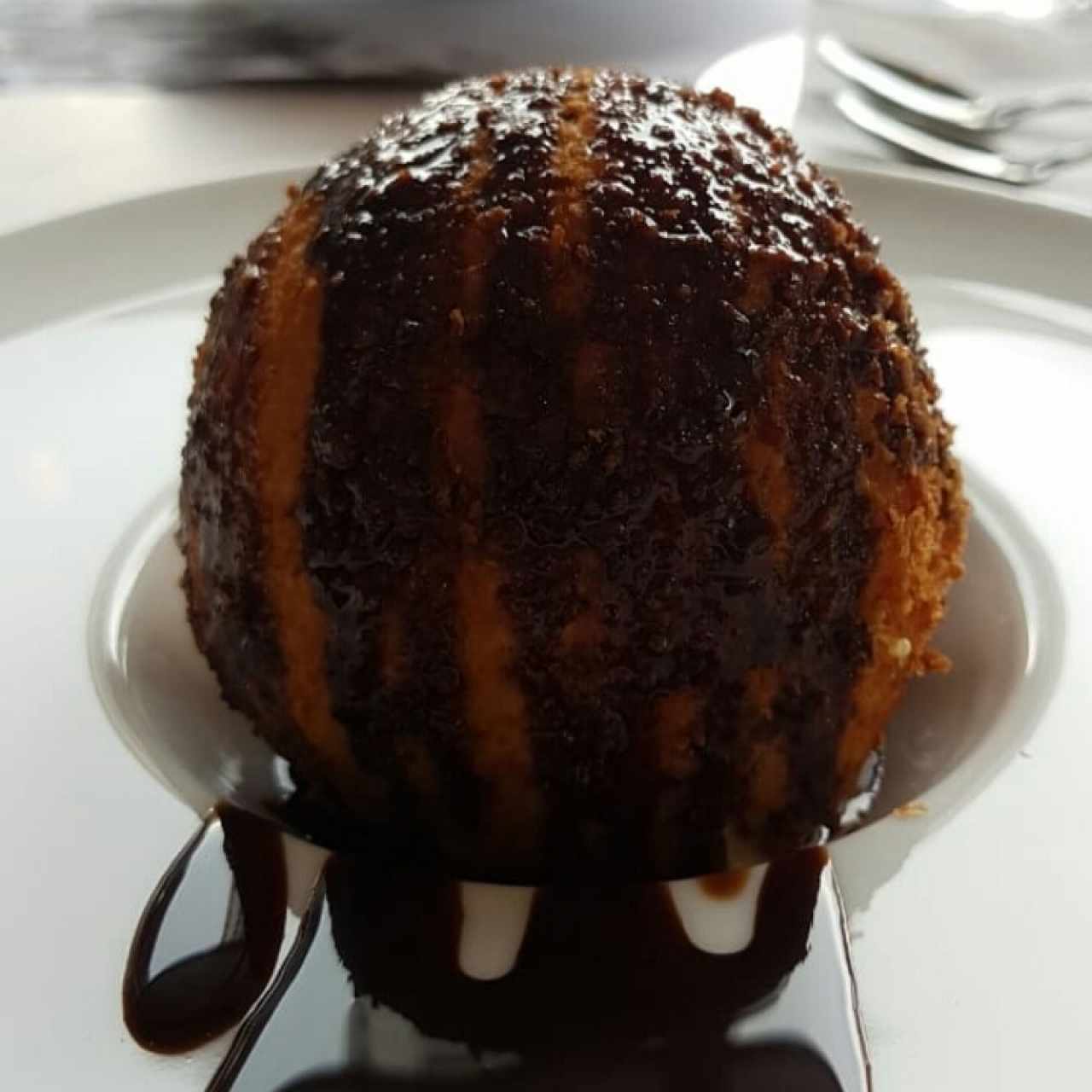 helado frito