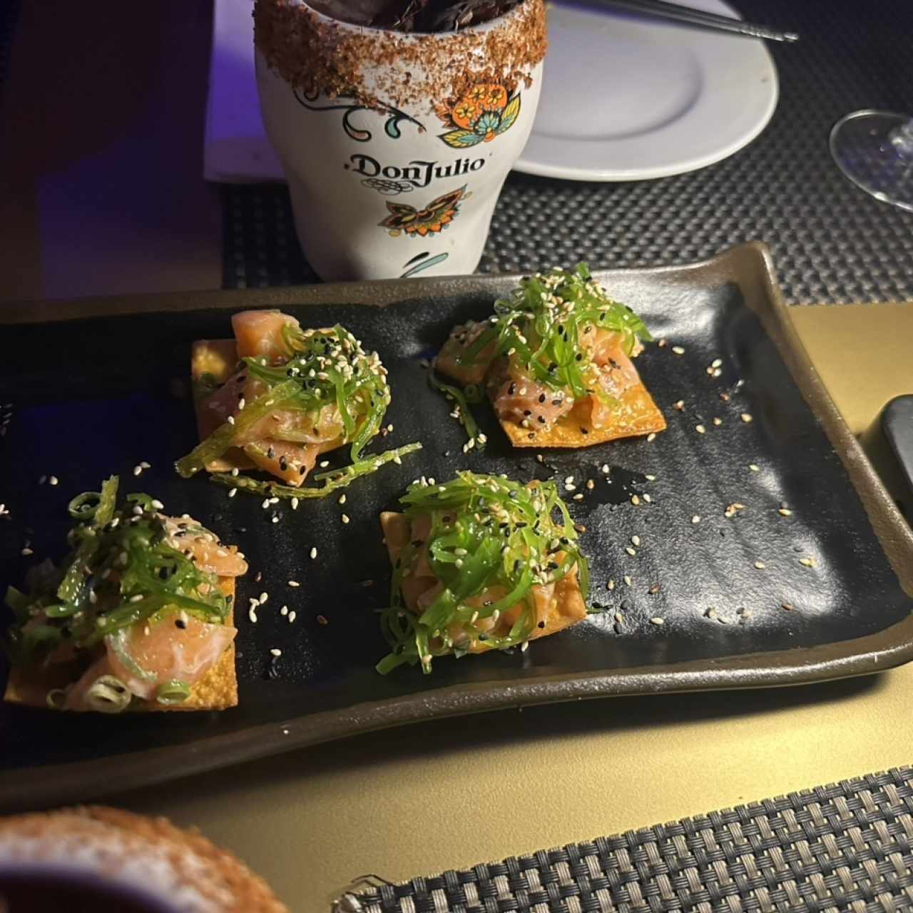 Taco de salmon