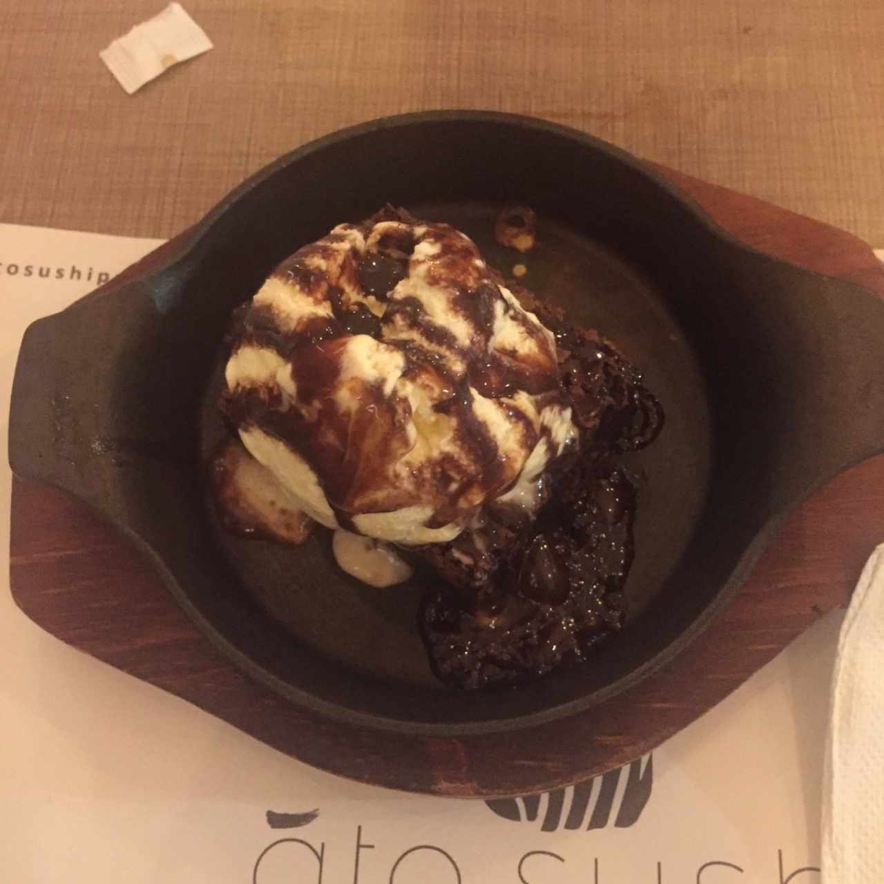 Brownie & Vainilla Ice Cream