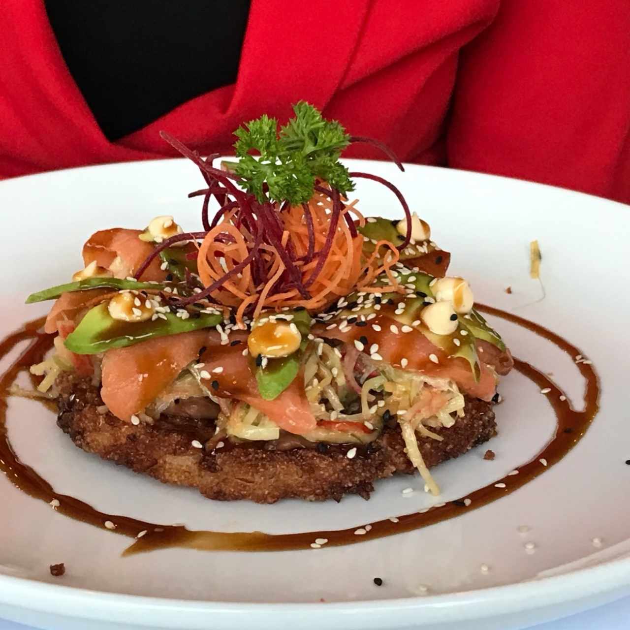 Entradas/Carpaccio - Sushi Pizza
