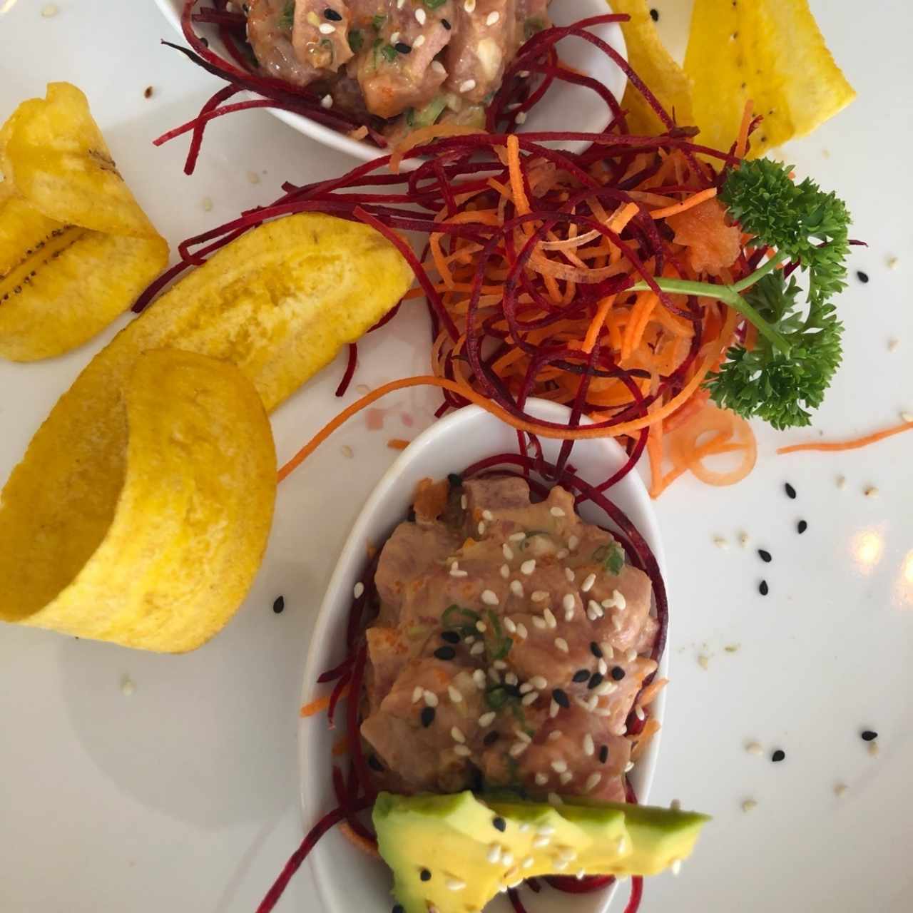 Entradas/Carpaccio - Tartare de Atún