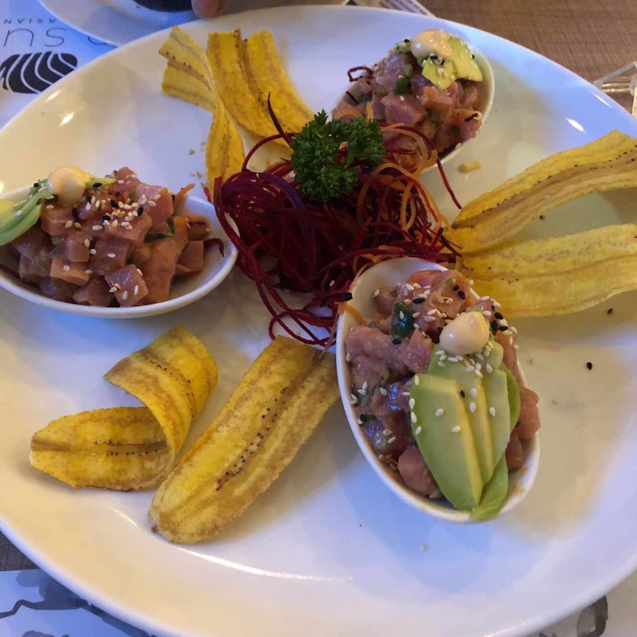 Entradas/Carpaccio - Tartare de Atún