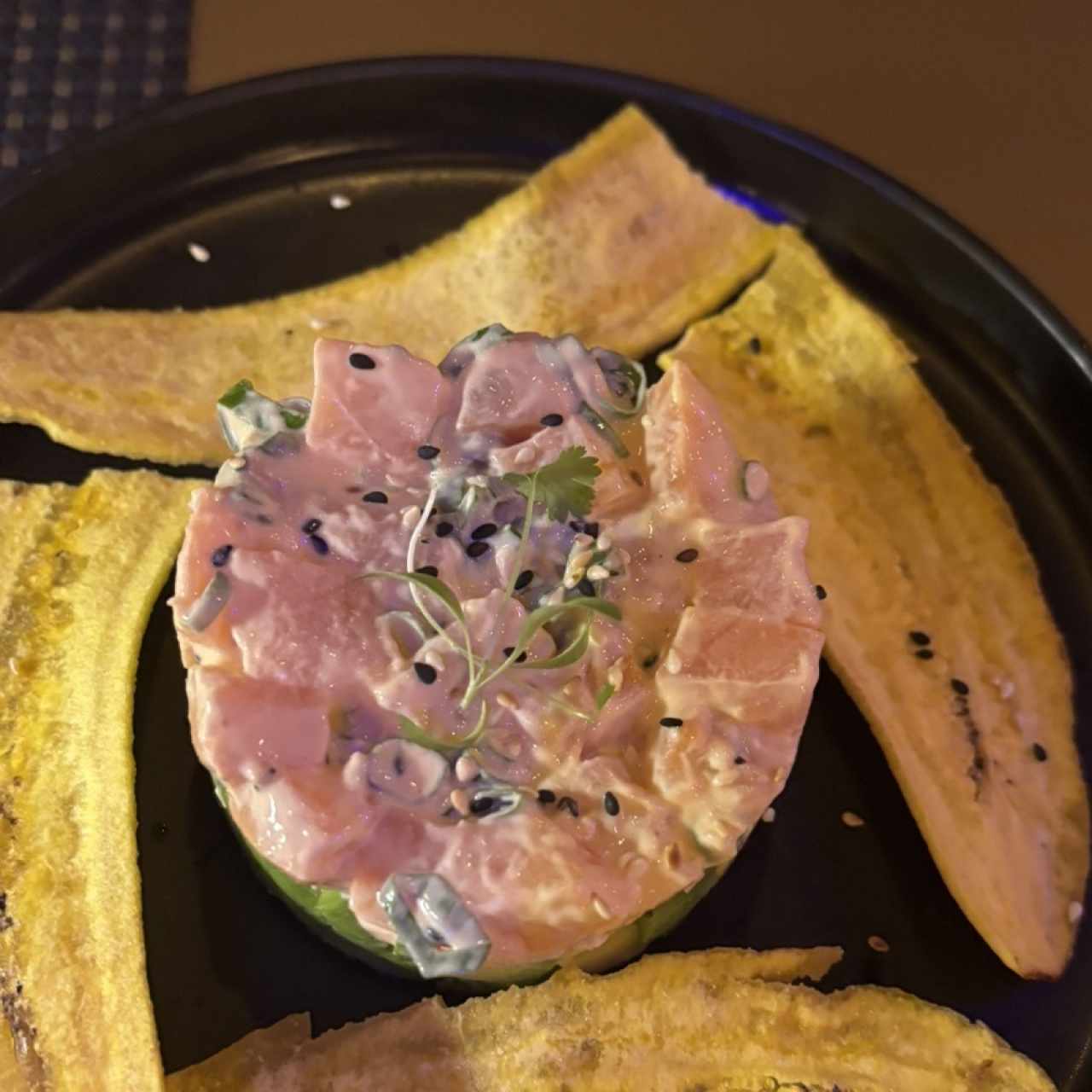 Salmon tartar