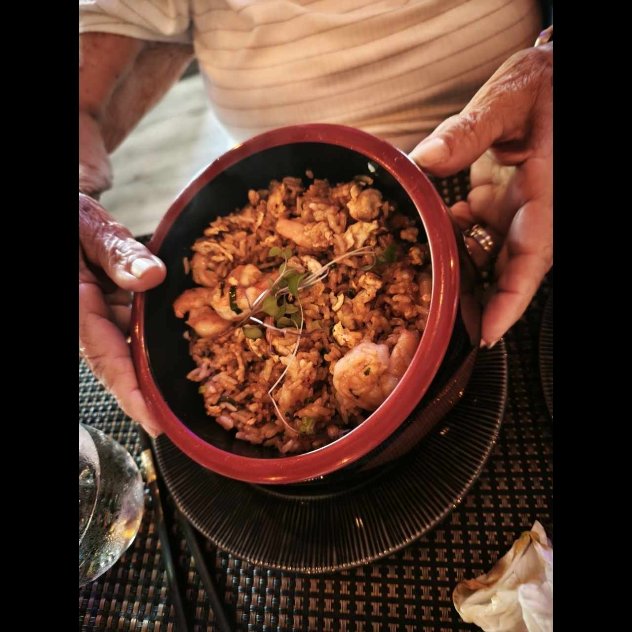 Yakimeshi  o Chahan de camarón