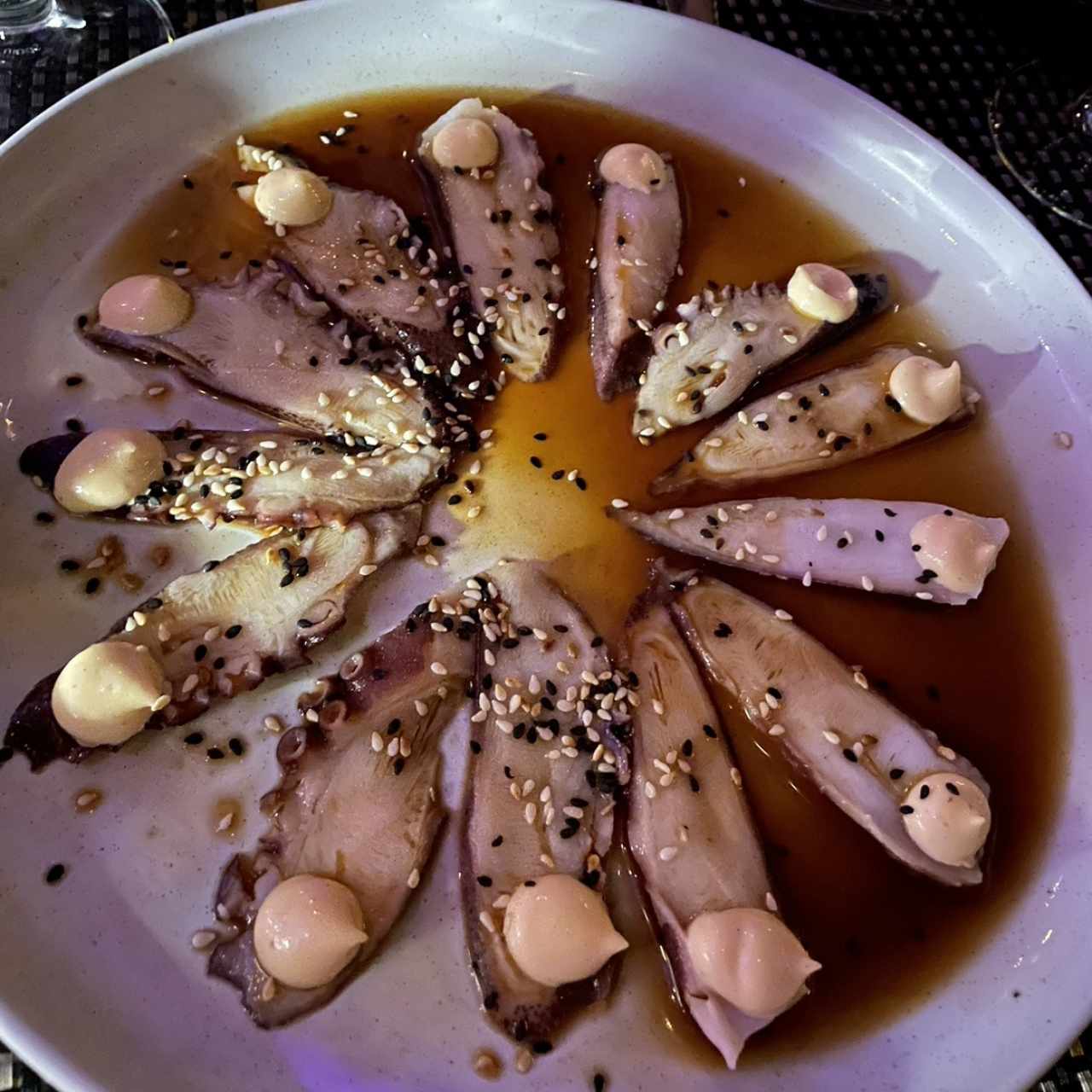 Carpaccio - Tako Sunomono