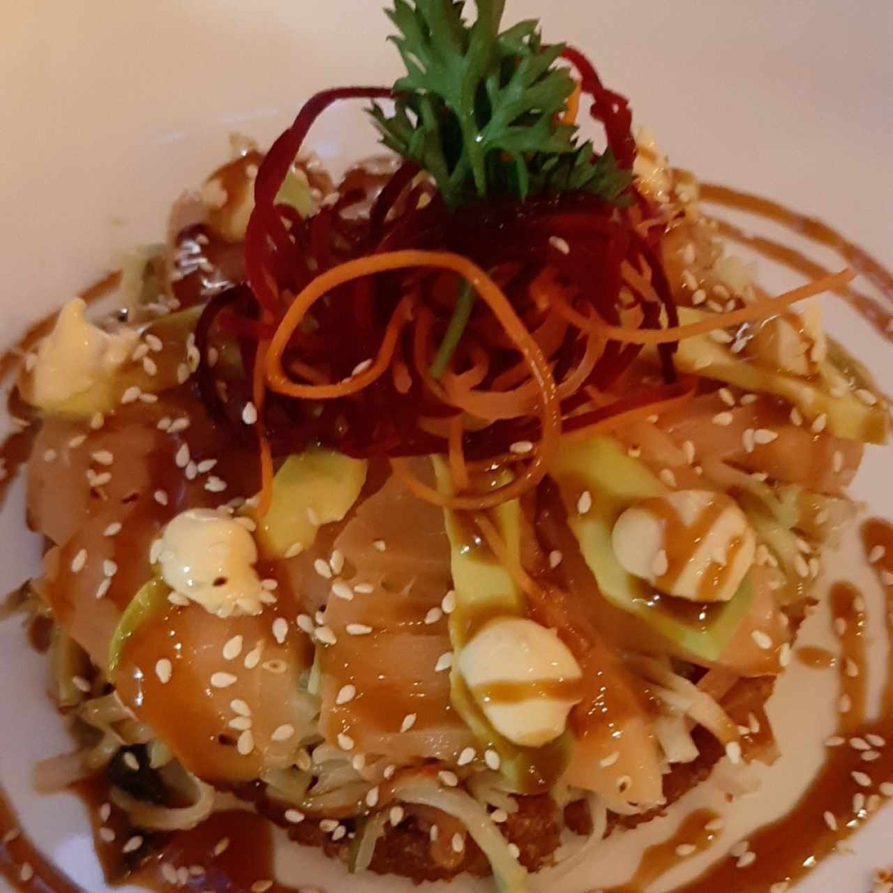 Entradas/Carpaccio - Sushi Pizza
