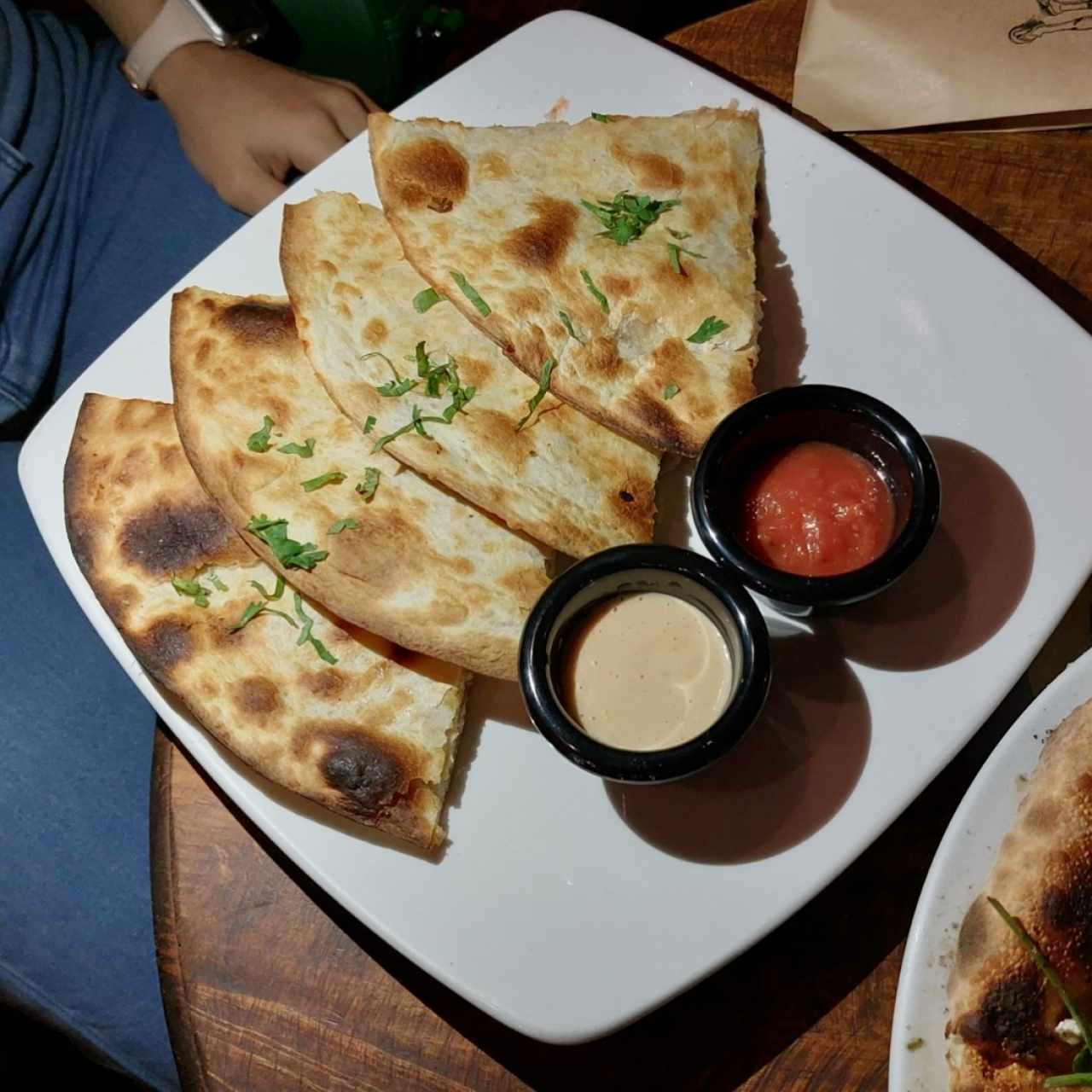 quesadillas de pollo 