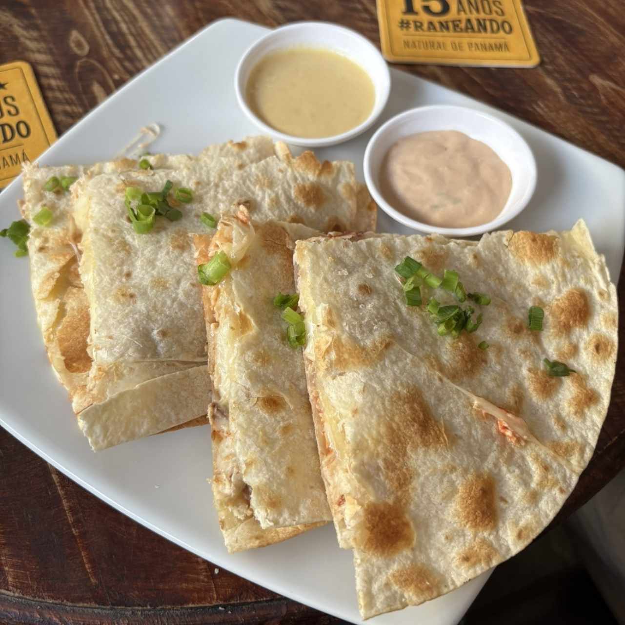 Quesadilla de pollo 
