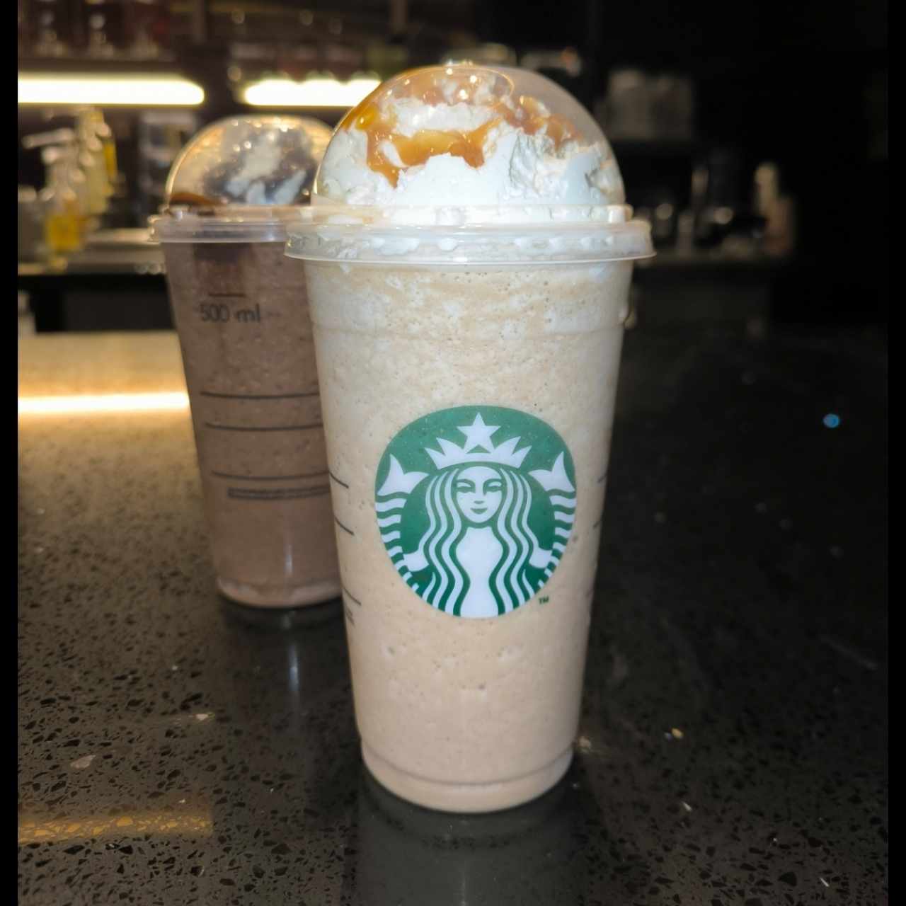 Frappe de caramelo